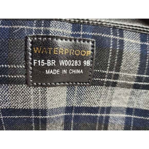 Cole Haan Womens Riding Boots Size 9B Black Suede Waterproof Block Heel New - Picture 14 of 14